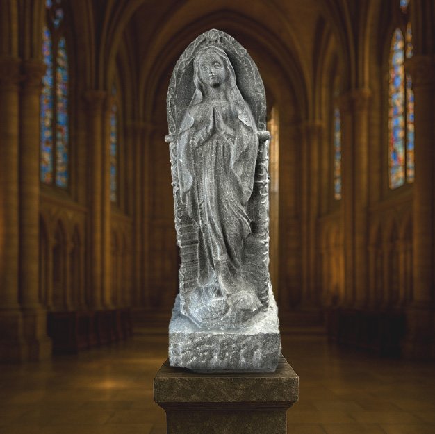 ESCULTURA VIRGEN MEDIANA