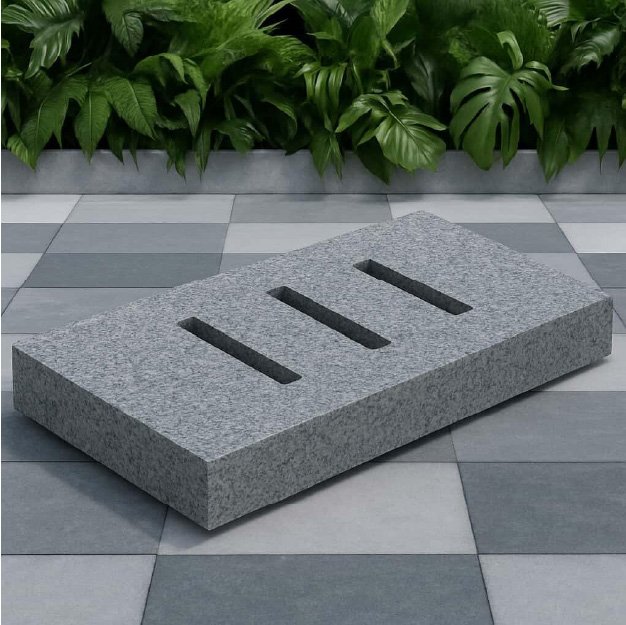 REJILLA PERFORADO VERTICAL 25X50X5